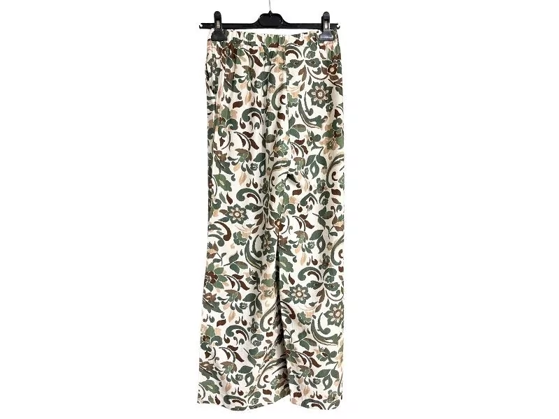 Emma Ella Pantalon Vert N5845 106 Jeans et Pantalons Femme