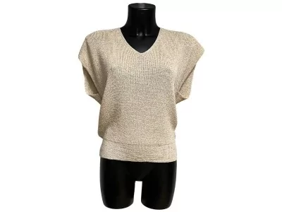Top Beige 2442 T-Shirts Femme