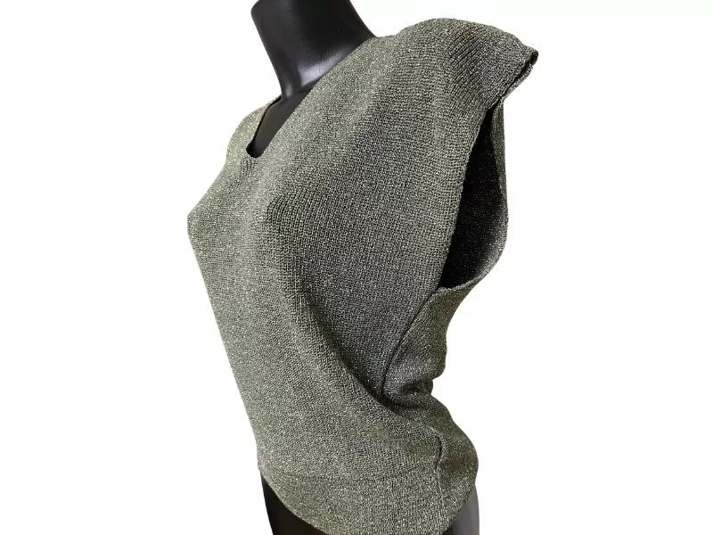 Atelier de Mila Top Kaki 2442 T-Shirts Femme