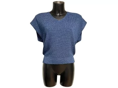 Top Bleu 2442 T-Shirts Femme