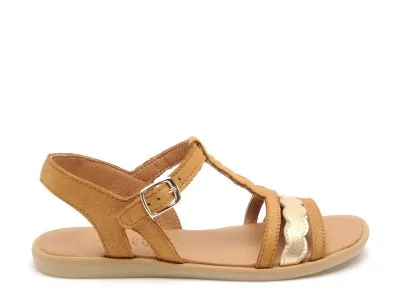 KIDS FILLES DIVA Marron Sandales Fille