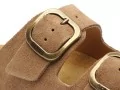 Scholl NOELLE Marron Mules et Sabots Plats Femme