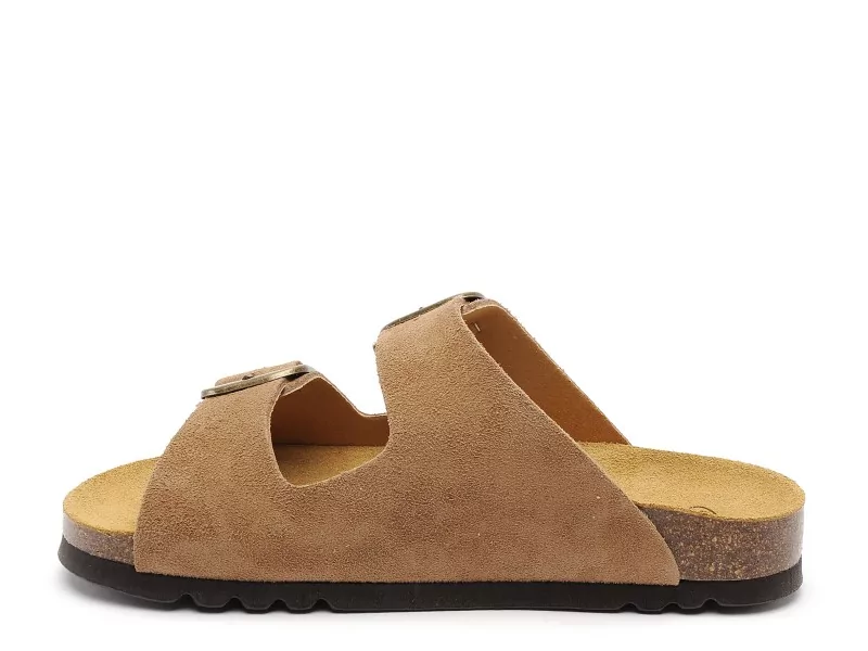 Scholl NOELLE Marron Mules et Sabots Plats Femme