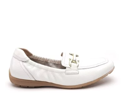 24654 42 Blanc Mocassins Femme