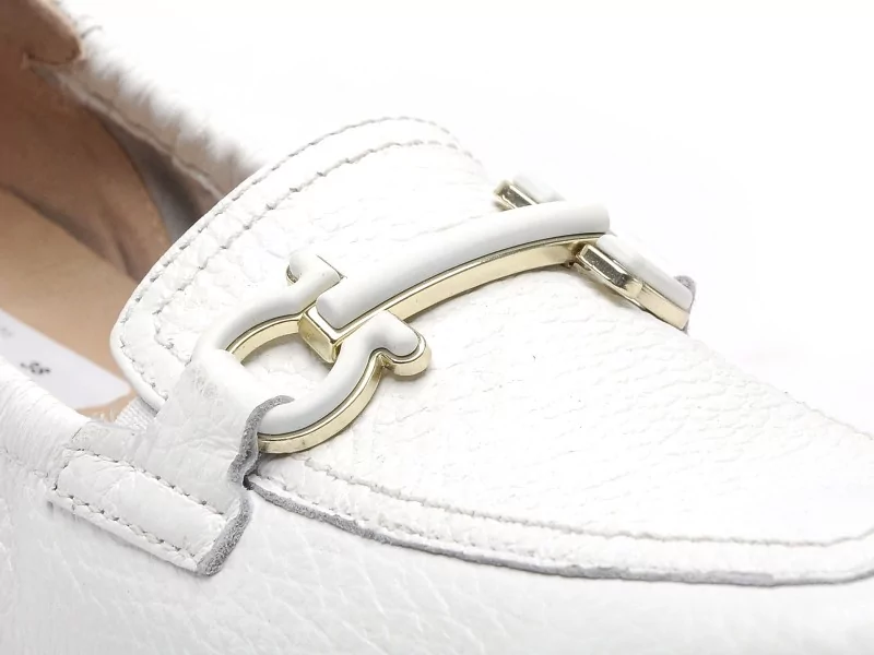 Caprice 24654 42 Blanc Mocassins Femme