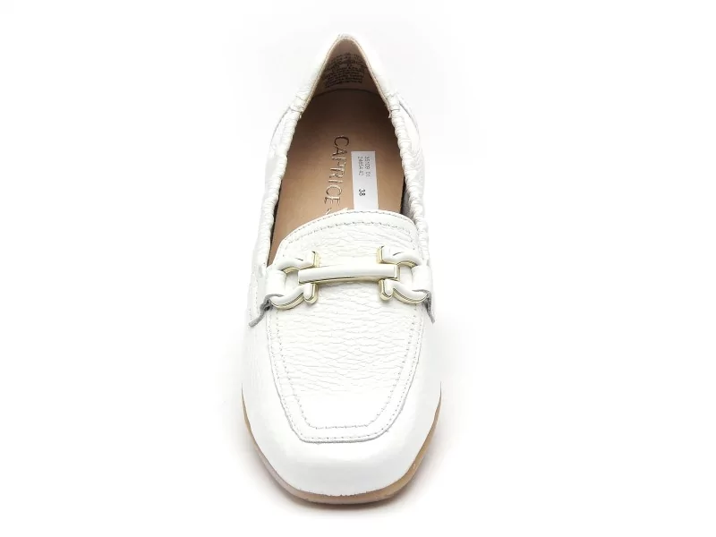 Caprice 24654 42 Blanc Mocassins Femme