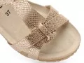 Mephisto 2824P5141929 LIVIANE HAVANA Or Sandales à Talons Femme