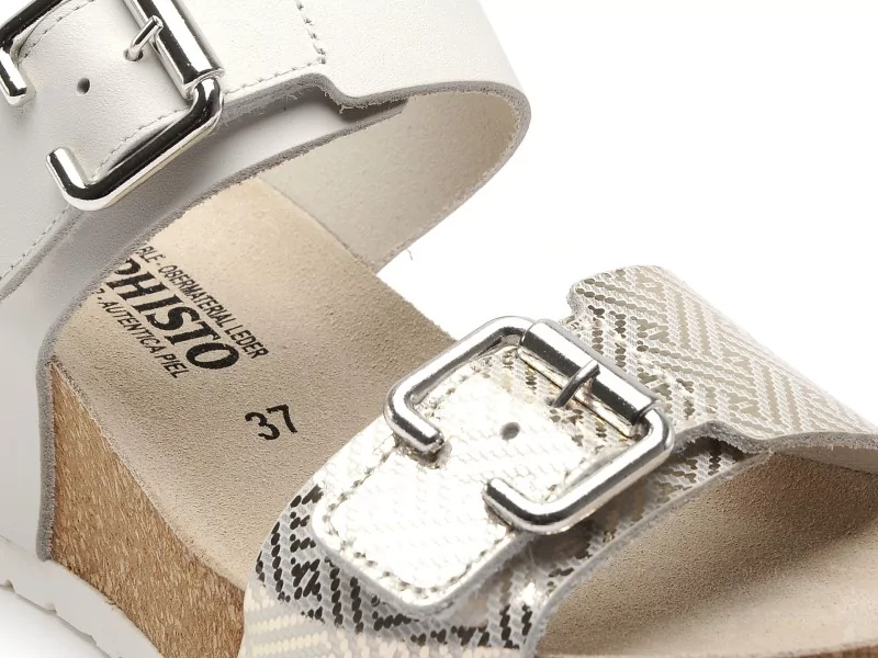 Mephisto 2321P5148846 LISSANDRA SANDANYL Blanc Sandales à Talons Femme