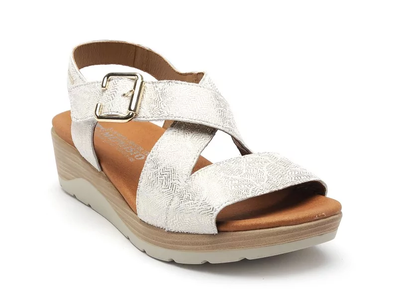 Mephisto 648 P5146864 CLAUDINE Blanc Sandales à Talons Femme