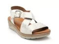 Mephisto 648 P5146864 CLAUDINE Blanc Sandales à Talons Femme