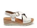 Mephisto 648 P5146864 CLAUDINE Blanc Sandales à Talons Femme
