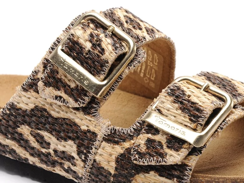 Tamaris 27534 44 Beige Mules et Sabots Plats Femme