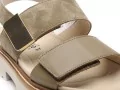 Mephisto 7042P5147363 VIOLAINE Kaki Sandales Plates Femme
