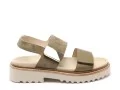 Mephisto 7042P5147363 VIOLAINE Kaki Sandales Plates Femme