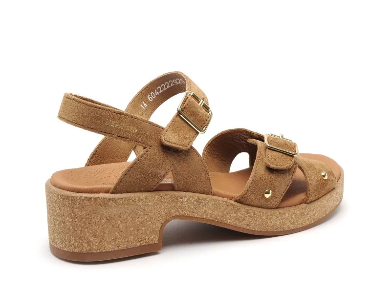 Mephisto 7103P5149706 FEDORA Marron Sandales à Talons Femme