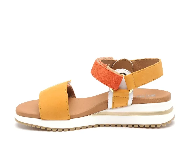 Mephisto 6419P5148860 JEANIE Orange Sandales à Talons Femme