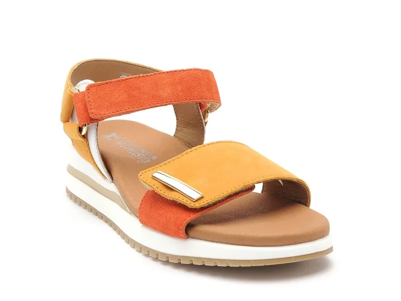 Mephisto 6419P5148860 JEANIE Orange Sandales à Talons Femme
