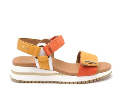 6419P5148860 JEANIE Orange Sandales à Talons Femme