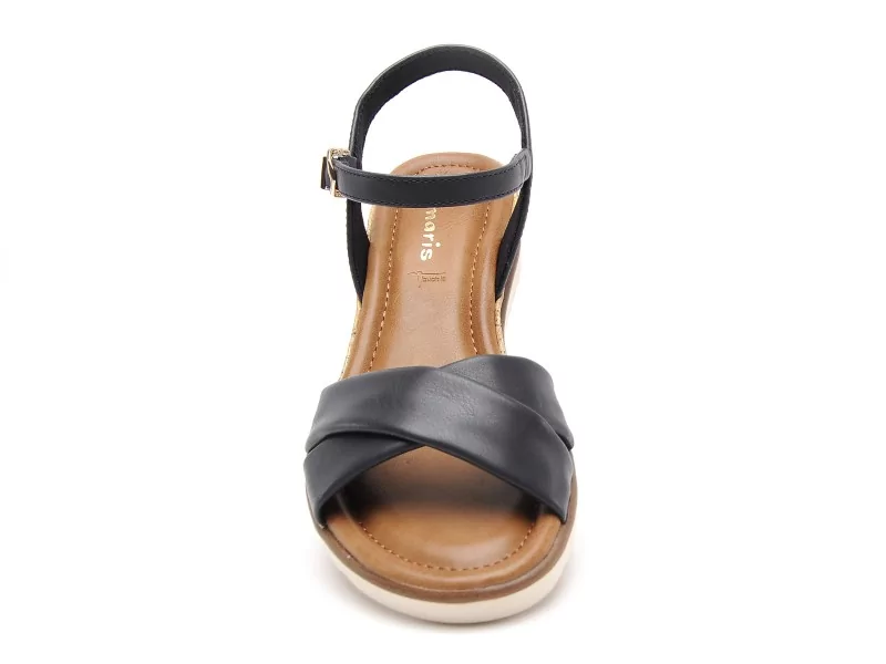 Tamaris 28106 44 Bleu Sandales à Talons Femme