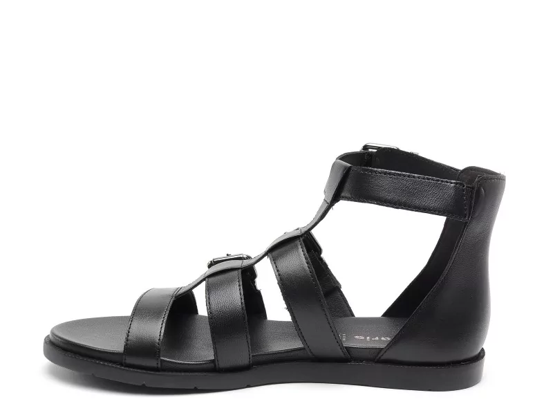 Tamaris 28125 46 Noir Sandales Plates Femme