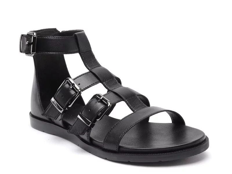 Tamaris 28125 46 Noir Sandales Plates Femme