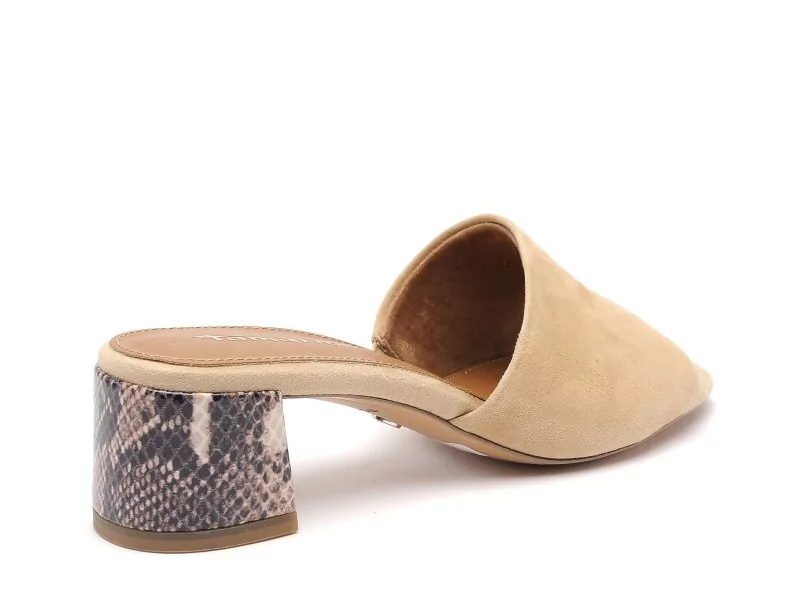 Tamaris 27204 42 Beige Mules et Sabots à Talons Femme