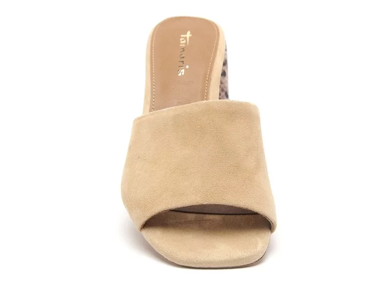 Tamaris 27204 42 Beige Mules et Sabots à Talons Femme
