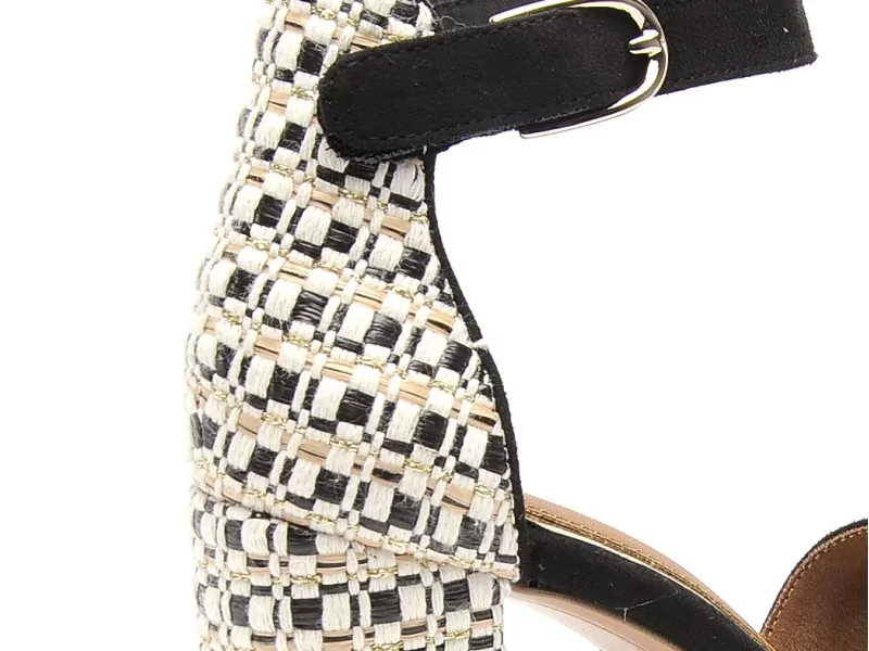 Tamaris 28356 42 Noir Sandales à Talons Femme