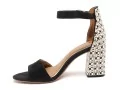 Tamaris 28356 42 Noir Sandales à Talons Femme