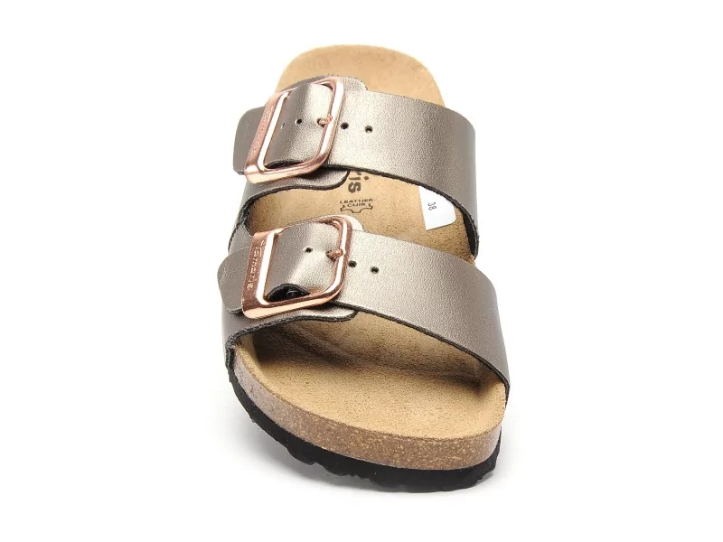 Tamaris 27503 42 Bronze Mules et Sabots Plats Femme