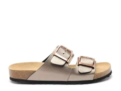 27503 42 Bronze Mules et Sabots Plats Femme