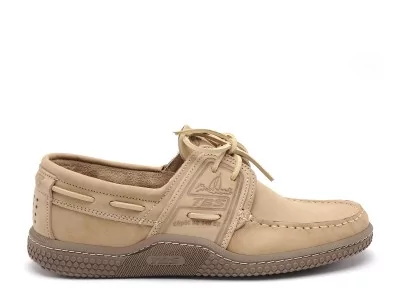 GONIOX Beige Mocassins Homme