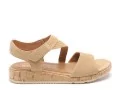 Tamaris 28109 46 Beige Sandales Plates Femme