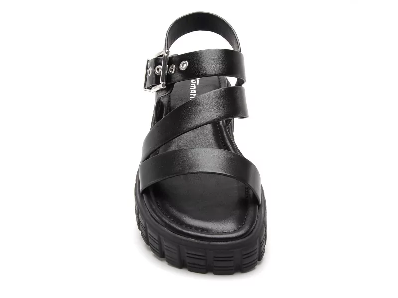 Tamaris 28233 46 Noir Sandales à Talons Femme