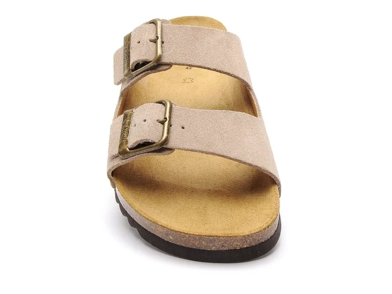 Scholl JULIEN SUEDE Beige Mules Homme