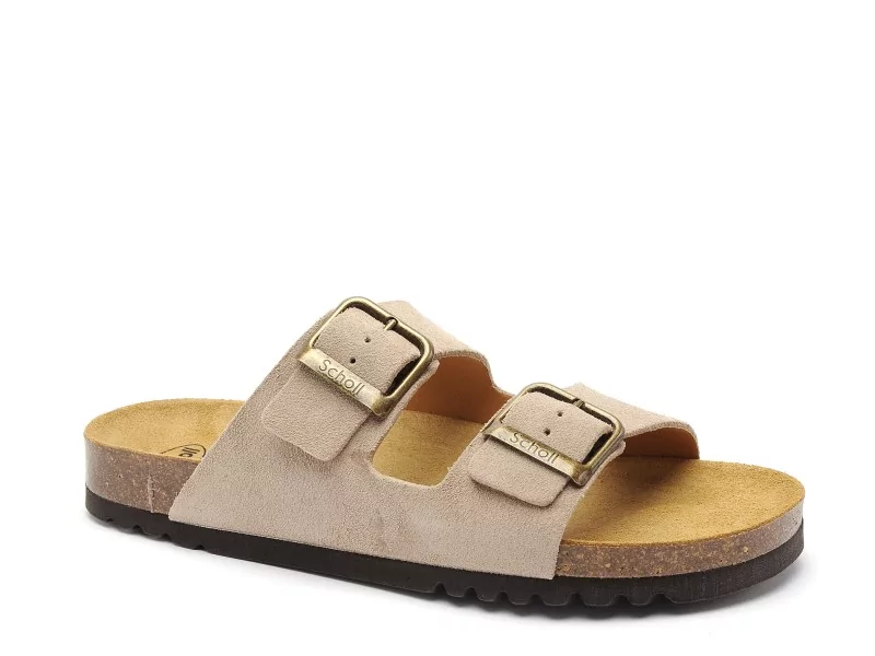 Scholl JULIEN SUEDE Beige Mules Homme