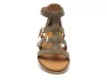 Tamaris 28125 46 Kaki Sandales Plates Femme