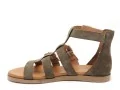 Tamaris 28125 46 Kaki Sandales Plates Femme
