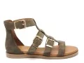 Tamaris 28125 46 Kaki Sandales Plates Femme