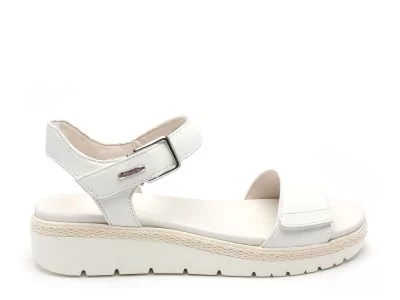 28260 42 Blanc Sandales à Talons Femme