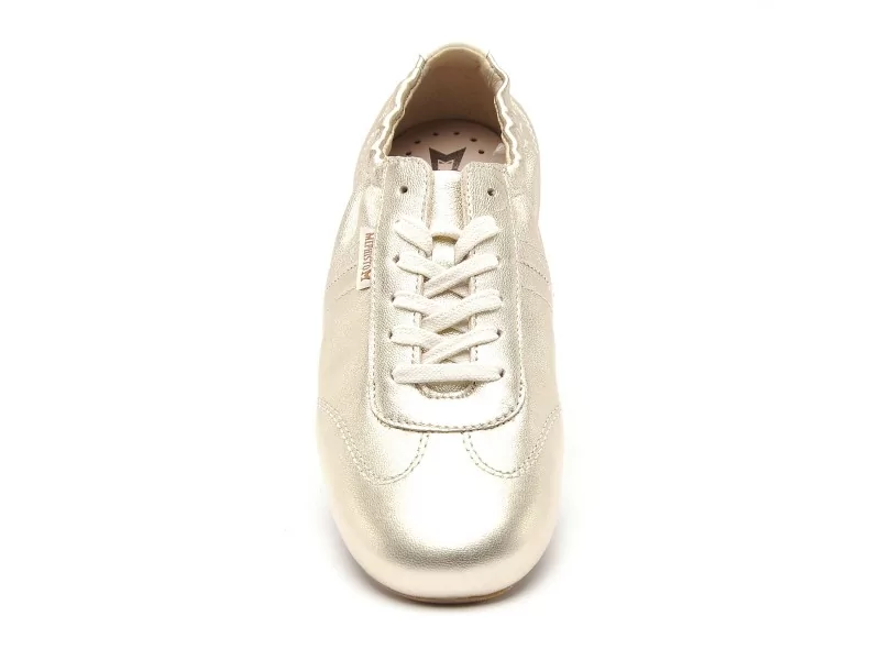 Mephisto 7201 P5149119 BONITA Or Baskets Basses Femme