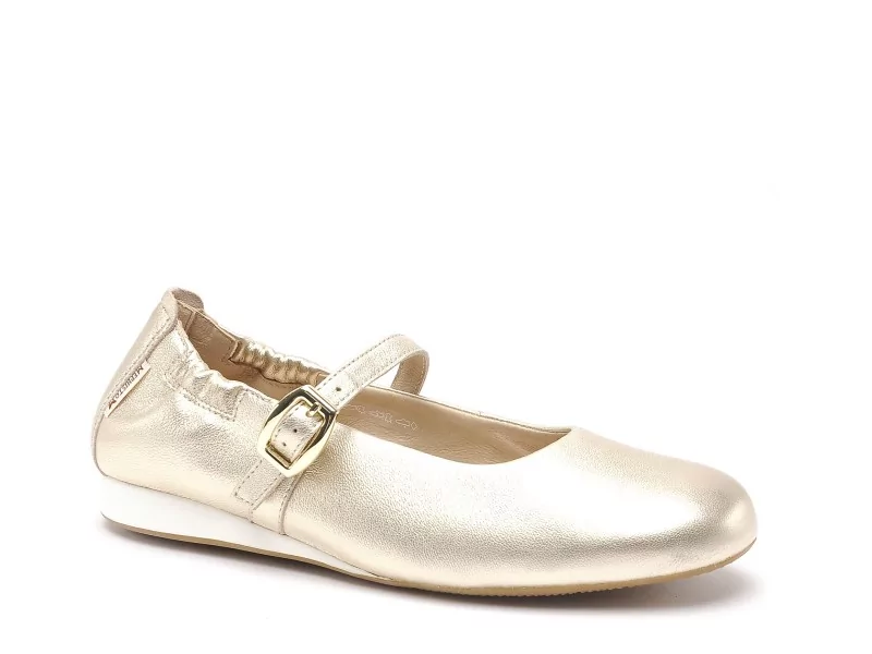 Mephisto 7218 P5149478 BELLE Or Ballerines Femme