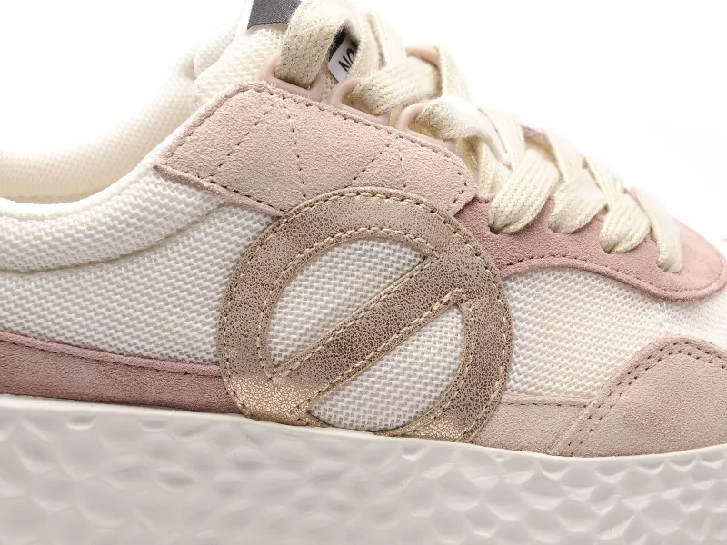 No Name CARTER JOGGER Rose Baskets Basses Femme
