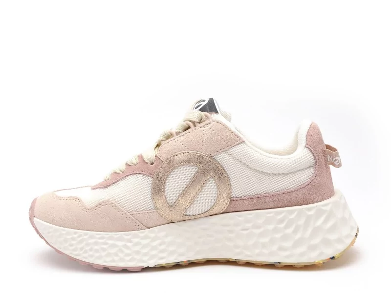 No Name CARTER JOGGER Rose Baskets Basses Femme