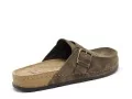 Scholl BORA MOC Kaki Mules Homme