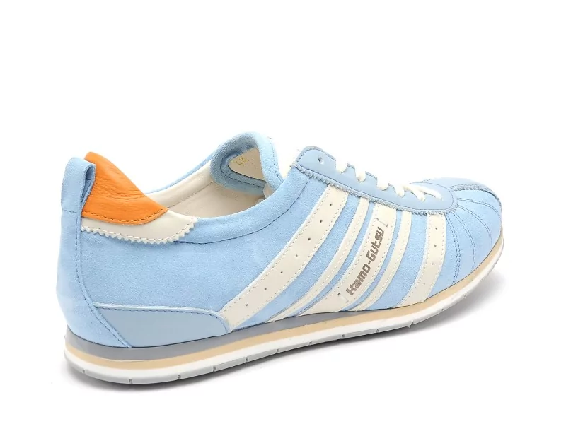 Kamogutsu TIFO 046 Bleu Baskets Basses Homme