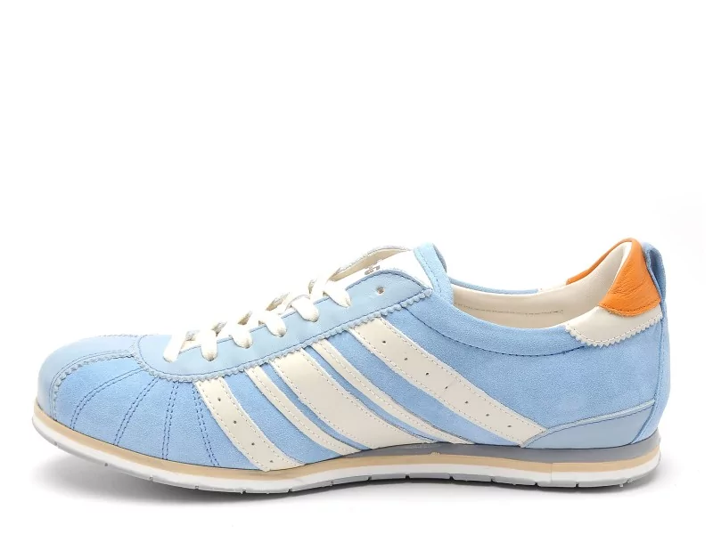 Kamogutsu TIFO 046 Bleu Baskets Basses Homme