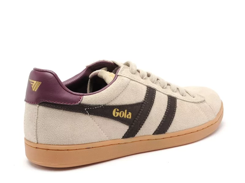 Gola EQUIPE II SUEDE Beige Baskets Basses Homme
