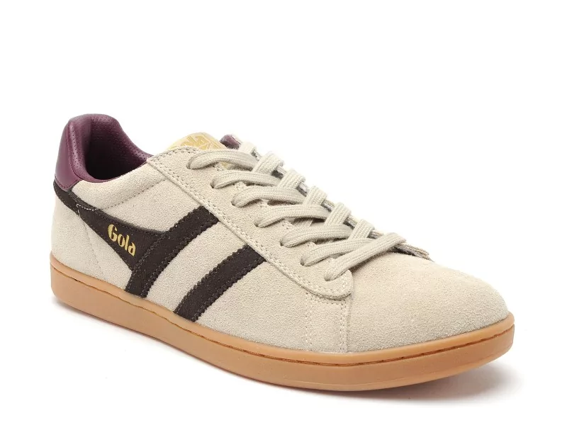 Gola EQUIPE II SUEDE Beige Baskets Basses Homme