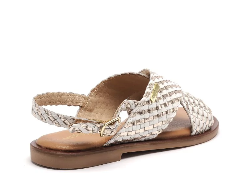 Les Tropeziennes DOA F Blanc Sandales Plates Femme